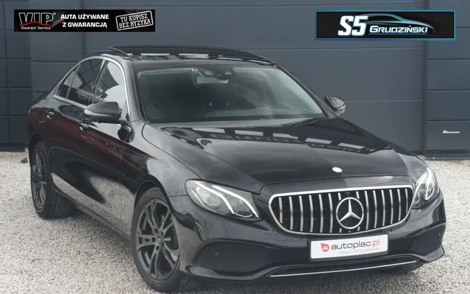 mercedes benz klasa e Mercedes-Benz Klasa E cena 136900 przebieg: 158000, rok produkcji 2017 z Dobczyce